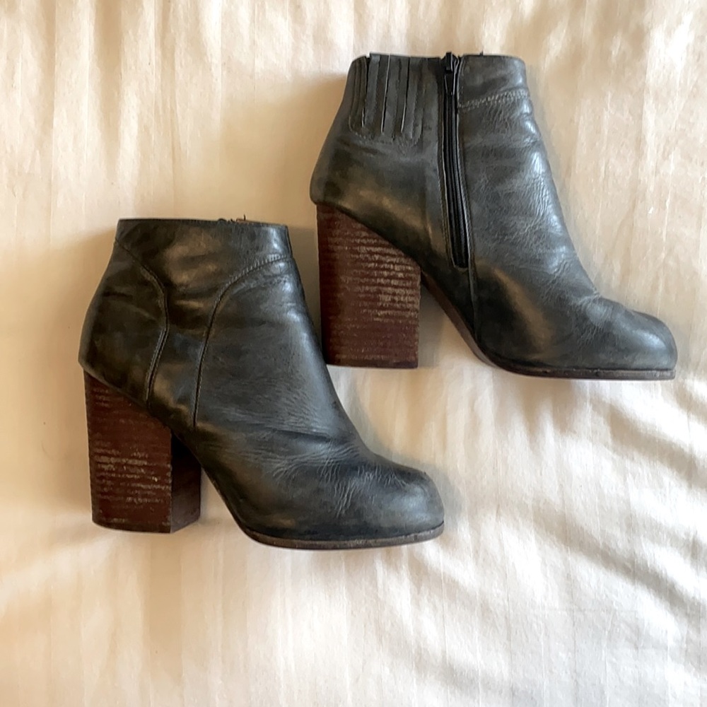 Jeffrey Campbell Hanger Booties | Vintage Black